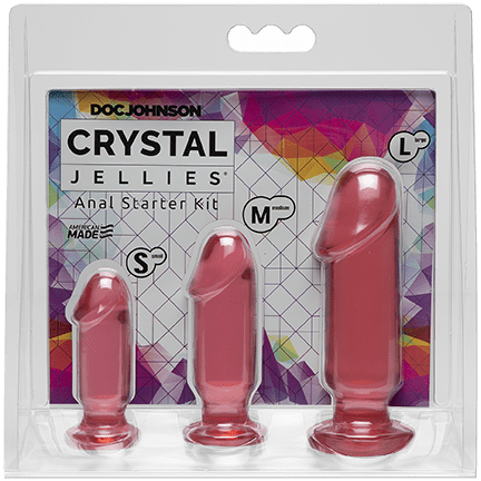 Crystal Jellies® - Anal Starter Kit - Pink 2_2
