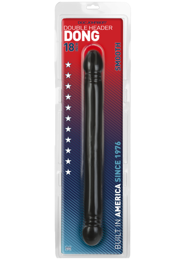 Double Header 18” Smooth – Black