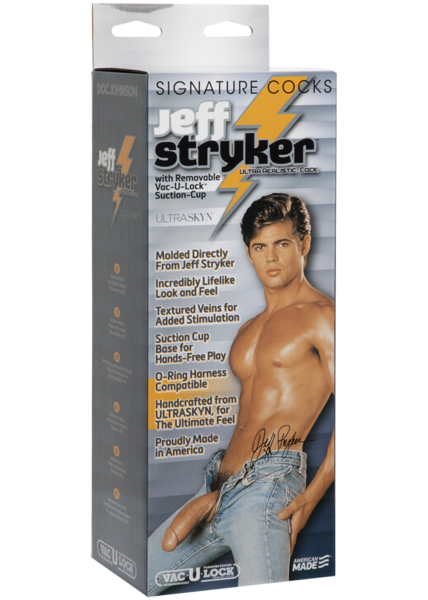 Signature Cocks - Jeff Stryker ULTRASKYN™ 10" Realistic Cock w/ Removable Vac-U-Lock™ Suction Cup