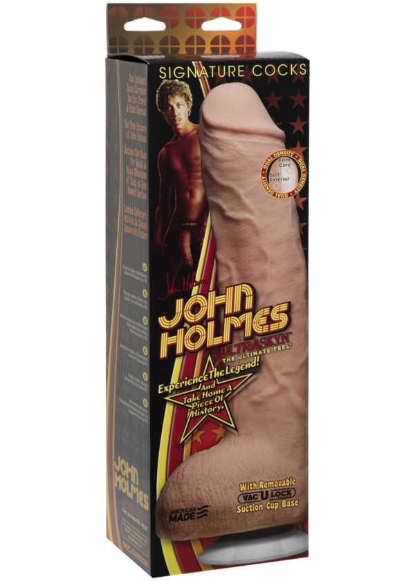 Signature Cocks - John Holmes ULTRASKYN™ Realistic Cock w/ Removable Vac-U-Lock™ Suction Cup