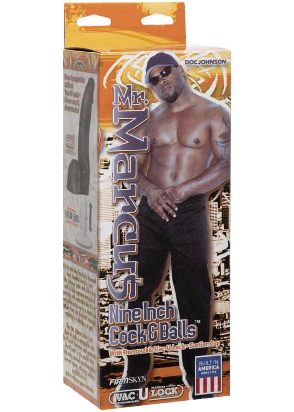 Signature Cocks - Mr. Marcus' 9" Cock & Balls with Removable Vac-U-Lock Suction Cup