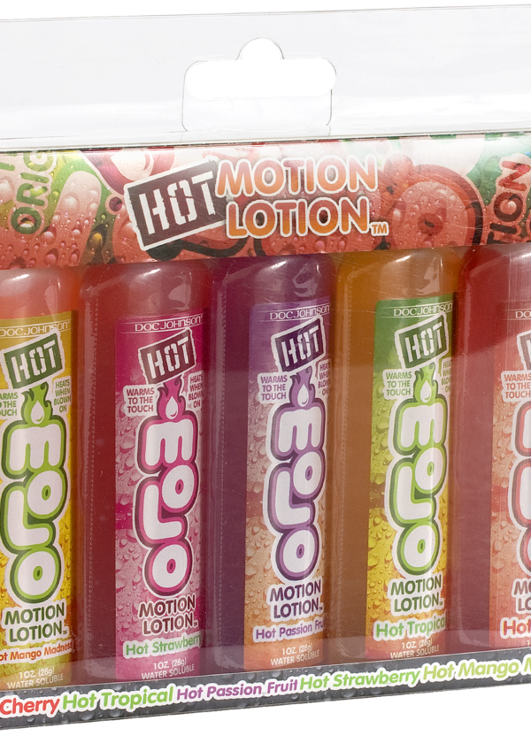 Hot Motion Lotion (MOLO) - 5 Pack Assortment