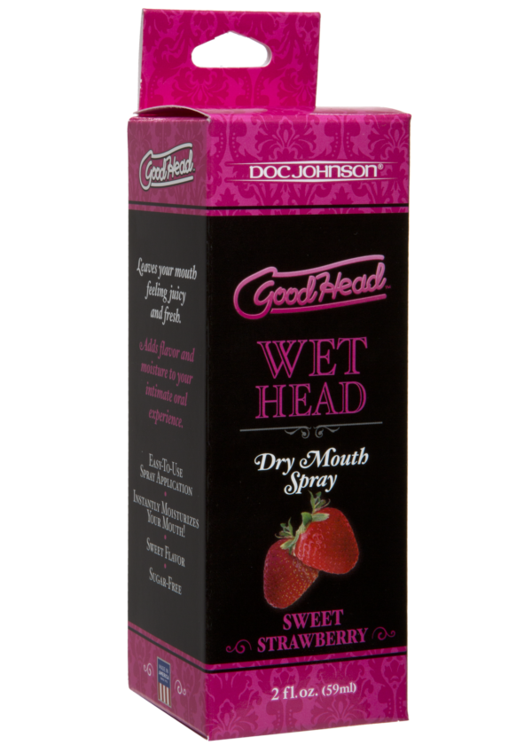 GoodHead™ Wet Head Dry Mouth Spray - Sweet Strawberry