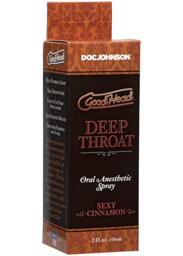 GoodHead™ Deep Throat Spray – Sexy Cinnamon