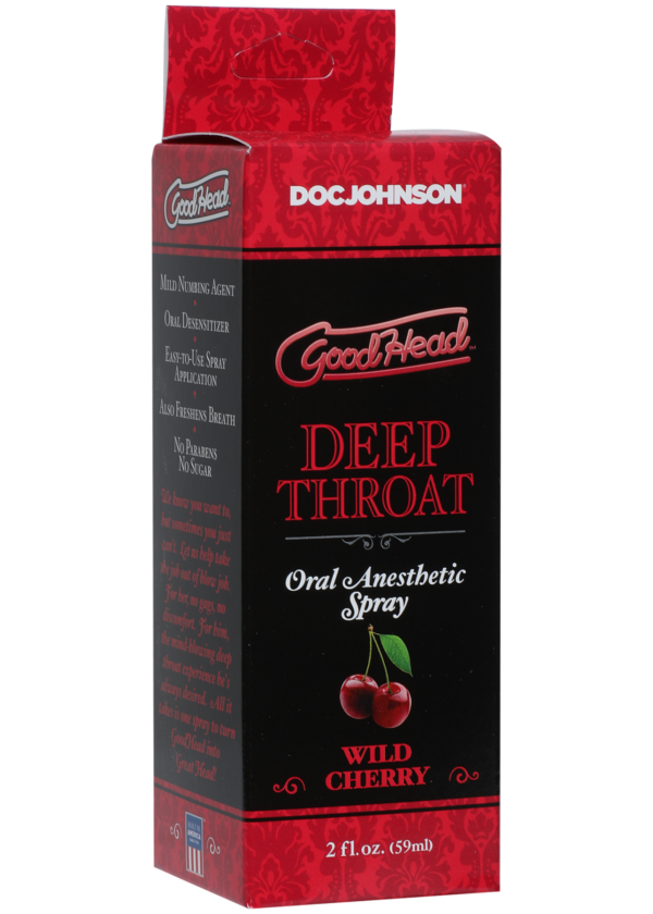 GoodHead™ Deep Throat Spray – Wild Cherry