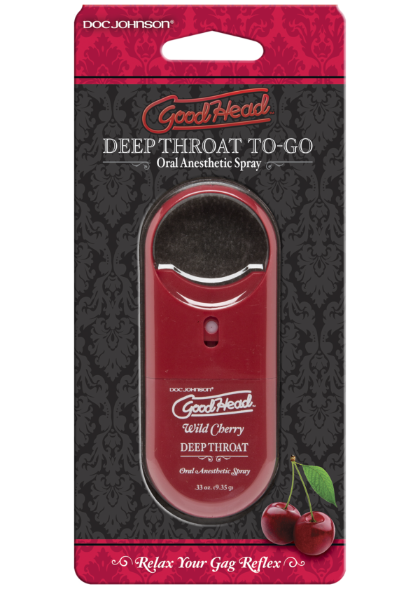 GoodHead™ To-Go - Deep Throat Spray - Wild Cherry