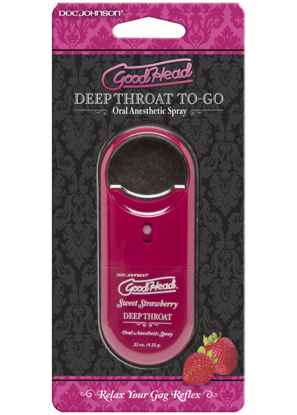 GoodHead™ To-Go - Deep Throat Spray - Sweet Strawberry