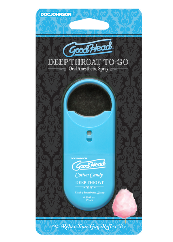 GoodHead™ To-Go - Deep Throat Spray - Cotton Candy