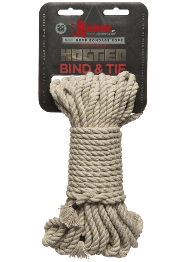 KINK - Bind & Tie - 50 Ft Hemp Bondage Rope