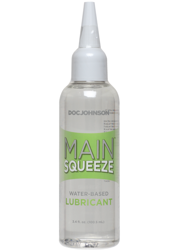 Main Squeeze™ - Water Based Lubricant - 3.4 fl. Oz