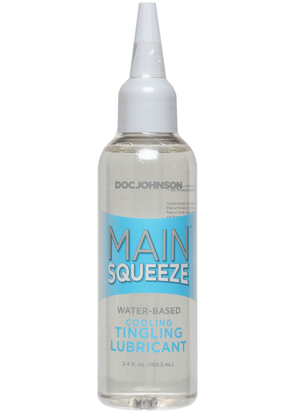 Main Squeeze™ - Cooling/Tingling Lubricant - 3.4 fl. Oz