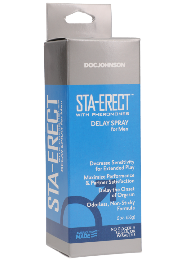 Sta-Erect with Pheromone - Delay Spray For Men