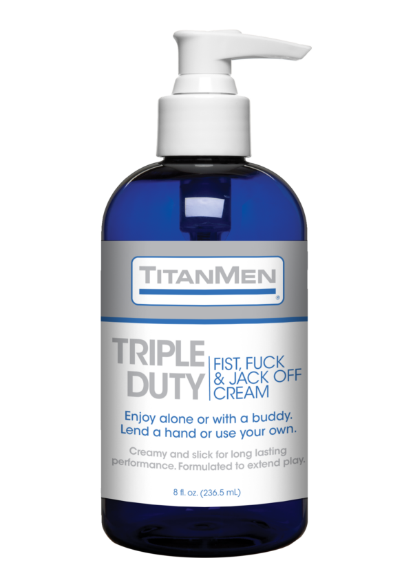 TitanMen® Triple Duty - Fist, Fuck & Jack-Off Cream - 8 fl. oz.