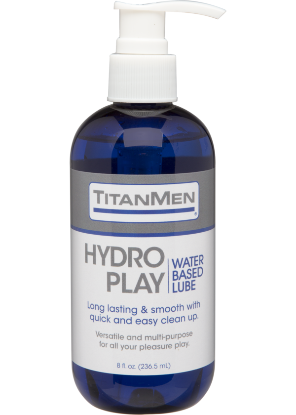 TitanMen® Hydro Play - Water Based Lubricant - 8 fl. oz.