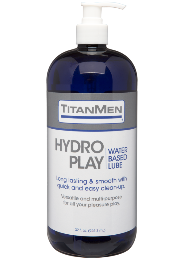 TitanMen® Hydro Play - Water Based Lubricant - 32 fl. oz.